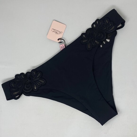 Agent Provocateur Cilla Black Mini Bikini Bottom AP4 Large NWT - Picture 1 of 8